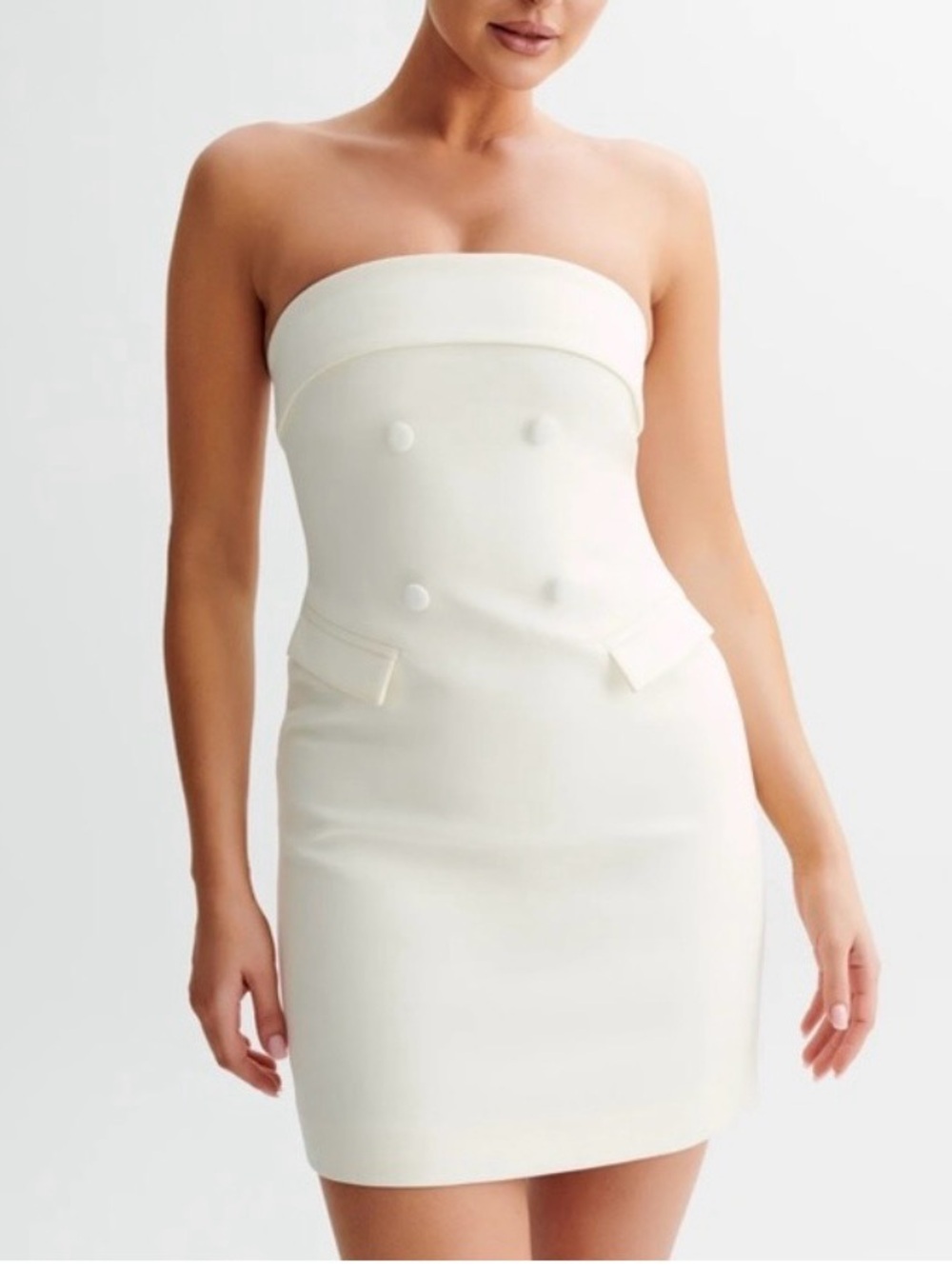 NWT Meshki strapless dress